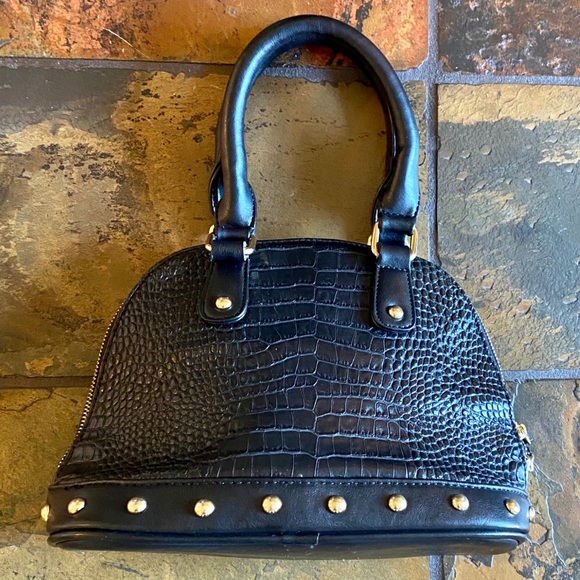 Dream Control Handbags - Black Studded Handbag